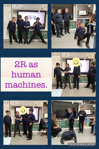 Image of 2R as Human machines