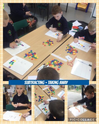 Image of Subtracting - taking away 