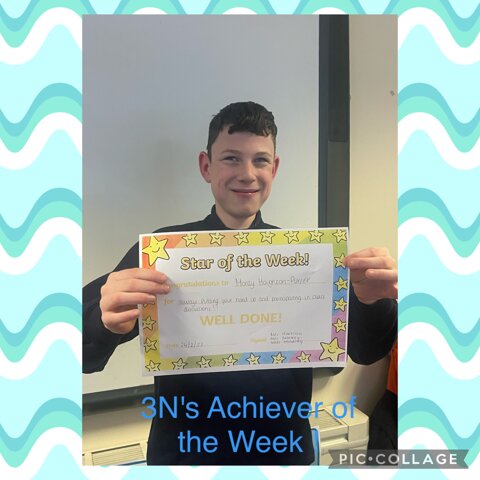 Image of 3N Achiever of the Week