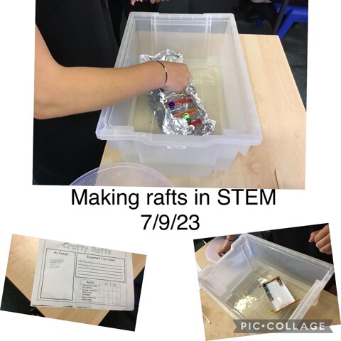 Image of Making Rafts in STEM