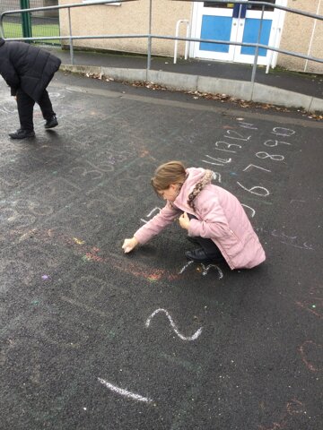 Image of Outdoor maths games