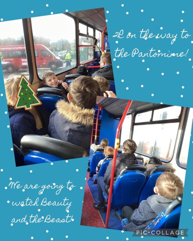 Image of 2R on the way to the Pantomime!