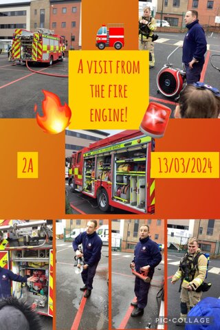 Image of The fire engine visit!