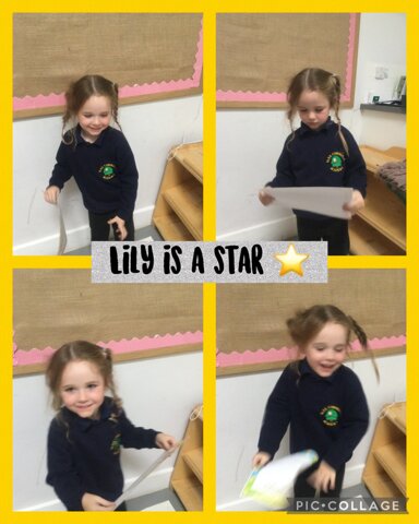 Image of Lily is a star 