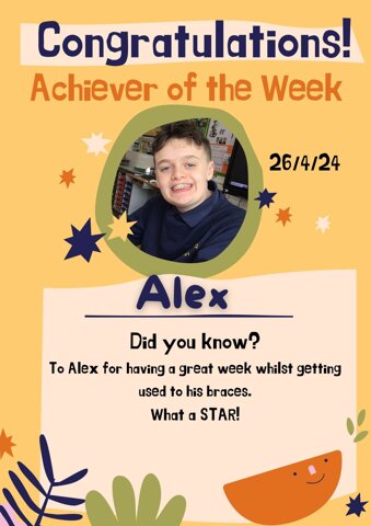 Image of 3T’s Achiever of the Week!