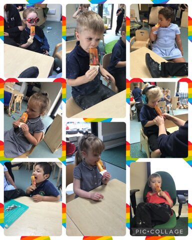 Image of Our ice lollies were YUMMY!