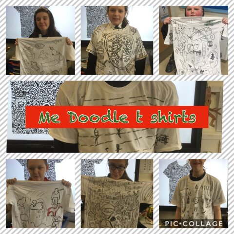 Image of Mr Doodle t shirts 