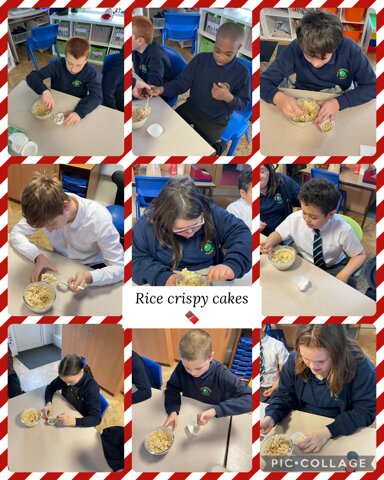 Image of Making rice crispy cakes! 