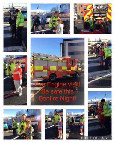 Image of Visit from the Fire Service! 