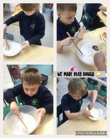 Image of Play dough making