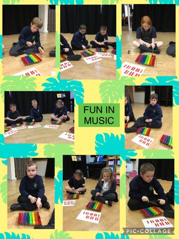 Image of Our first music lesson