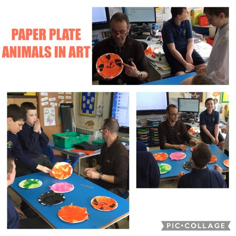 Image of Paper plate animals 