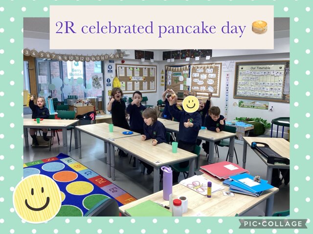 Image of 2R Celebrated Pancake Day.