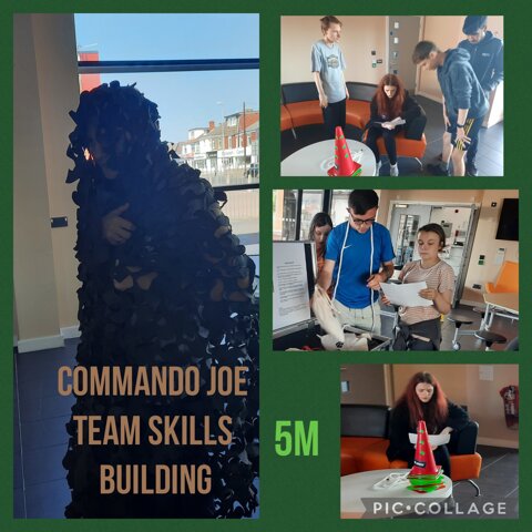 Image of Commando Joe team skills equipment