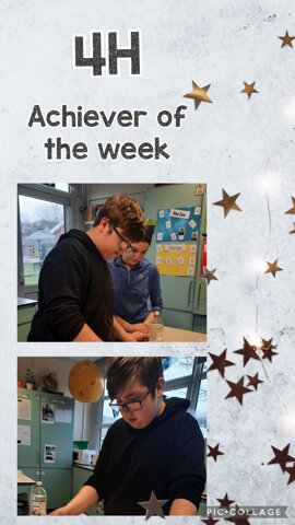 Image of Achiever of the week 4H