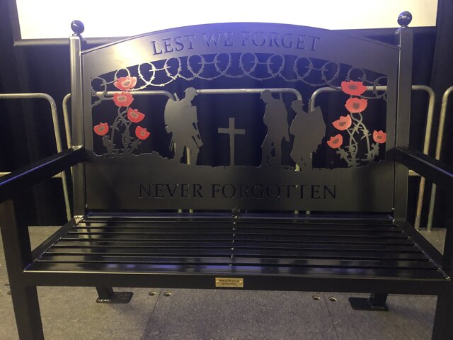 Image of Remembrance Bench winner