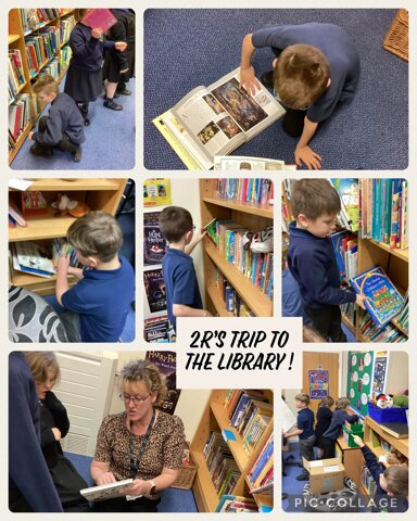 Image of 2R’s Library Trip!