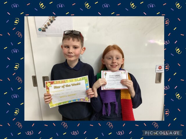 Image of 2R’s achievers of the week.