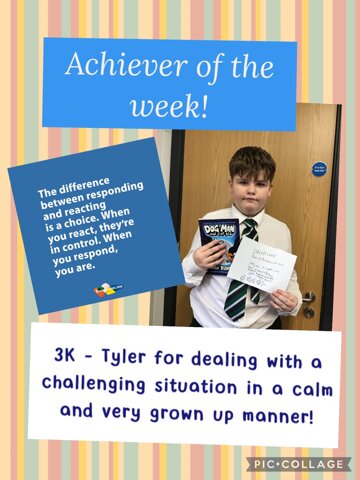 Image of Achiever Of The Week! 