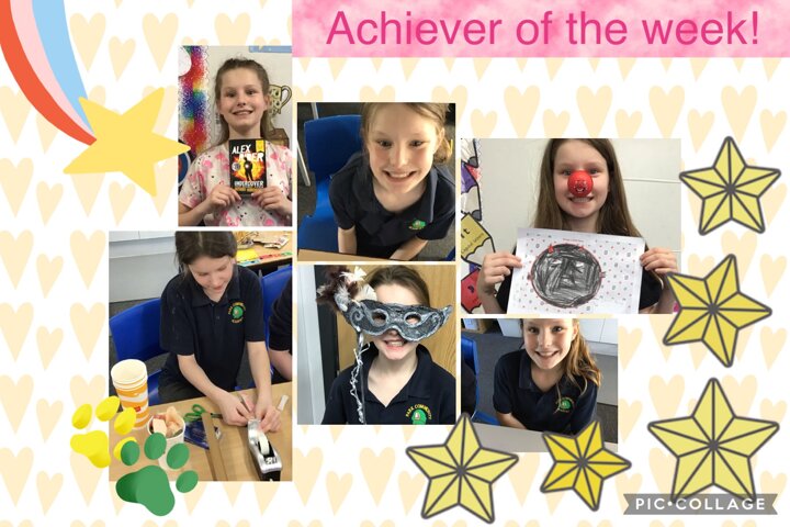 Image of Achiever of the week!