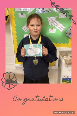 Image of Congratulations Isobel!