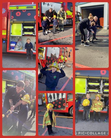 Image of Fire engine visit!
