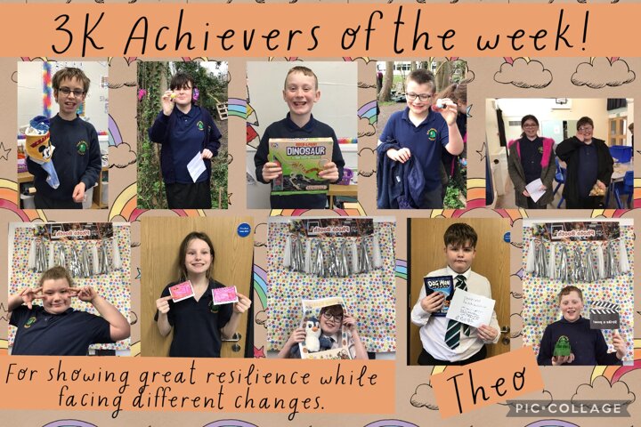 Image of Achievers of the week! 