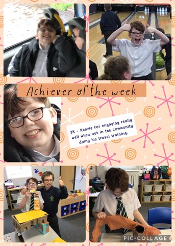 Image of Achiever of the week