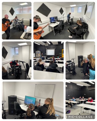 Image of Music at Blackpool and Fylde college.