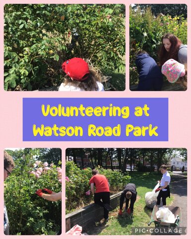 Image of Sixth Form Volunteering at Watson Rd Park