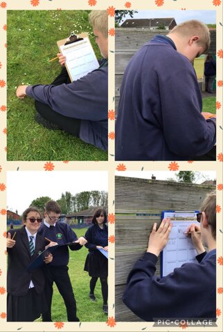 Image of Outside the classroom science work with Mrs Rainey