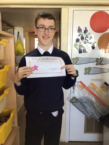 Image of 4M’s Achiever of the week 
