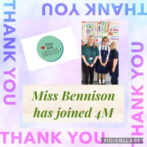 Image of We have Miss Bennison helping Mrs Miles and 4M 