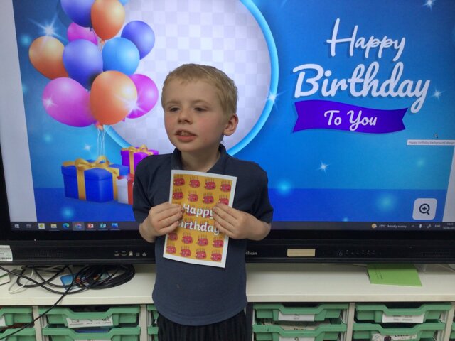 Image of Happy birthday Jacob