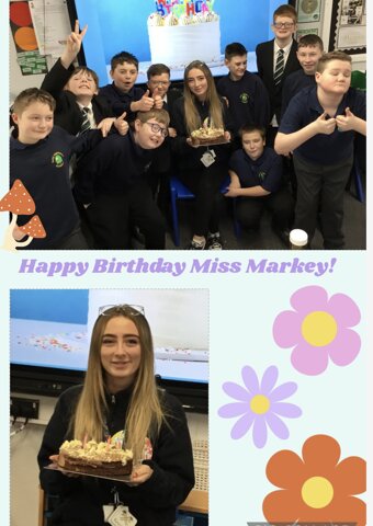 Image of Happy Birthday Miss Markey 