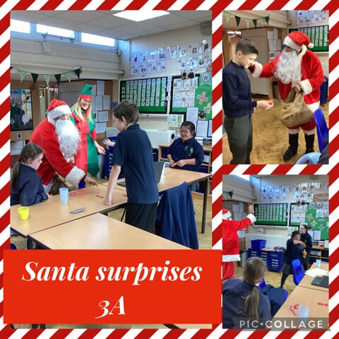 Image of Santa surprises 3A