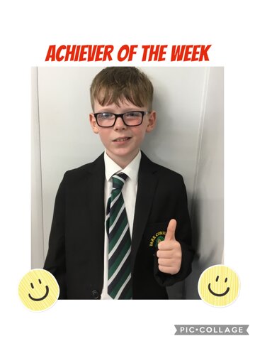 Image of Achiever of the week