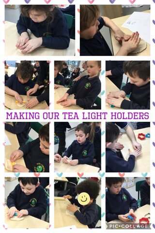 Image of Making tea light holders