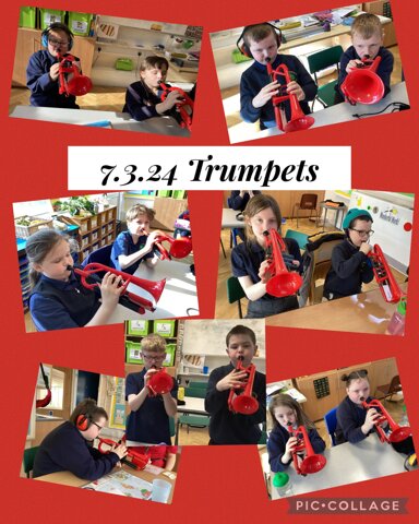 Image of 2G Trumpets with Mr Holt