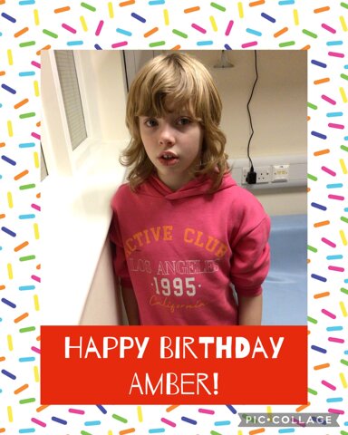 Image of Happy birthday Amber