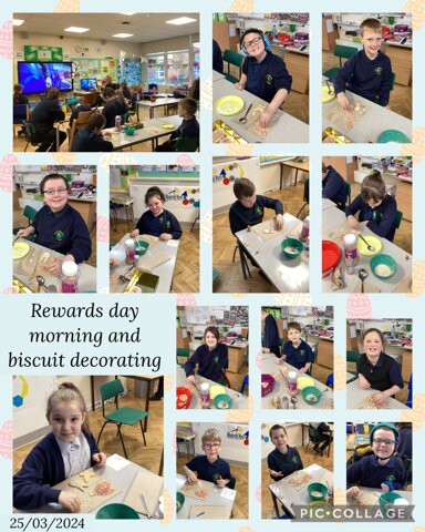 Image of Rewards day morning and biscuit decorating 