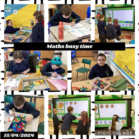 Image of Maths busy time!
