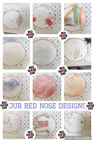 Image of Red nose designs