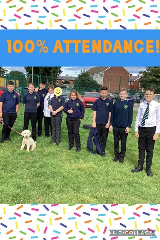 Image of 100% Attendance