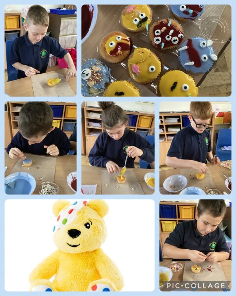 Image of Pudsey cakes 