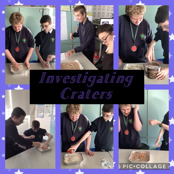 Image of Investigating Craters In Science.