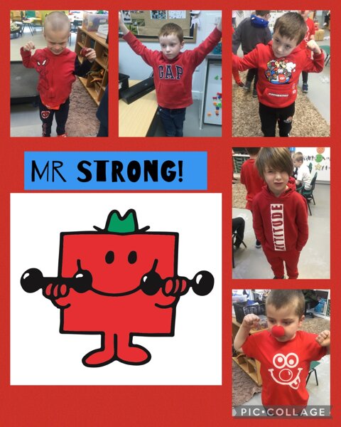 Image of Comic Relief - Mr STRONG! 