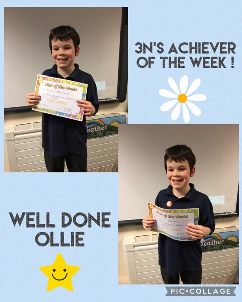 Image of 3N’s Achiever of the week 
