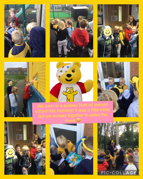 Image of Finding pudsey!