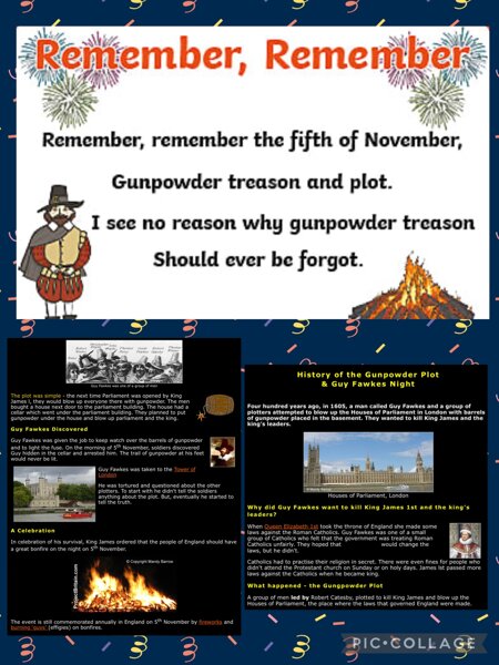 Image of Remember, remember the Fifth of November.